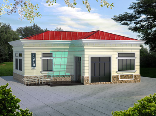 陆丰现代都市型移动厕所